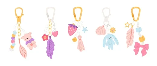 carabiners cute charm trinkets bag 260nw 2537825401